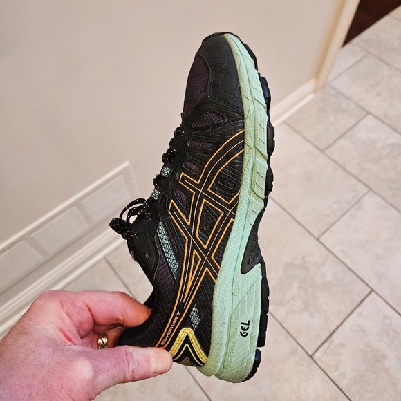 Asics Women's GEL Venture-7 Running Shoes, Black, Sz 9 - Picture 15 of 16